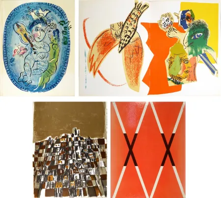 Geïllustreerd Boek Chagall - XXe SIECLE. Nouvelle série. XXVIIIe année. N° 26. Mai 1966 - QUATRE THÈMES…(Chagall, V. Da Silva)