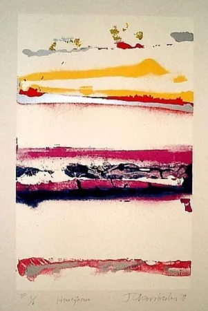 Lithografie Chamberlain - Hingham