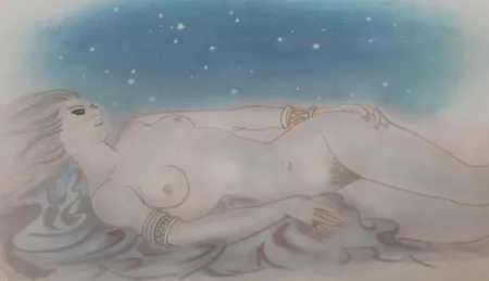 Lithografie Chapelain-Midy - Suite of eight color lithographs for the Cantique des cantiques