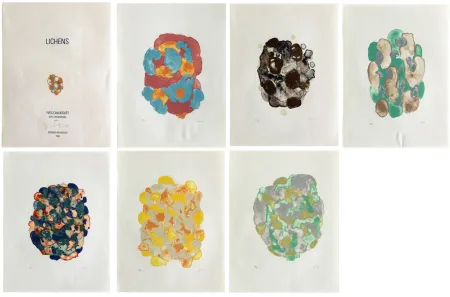 Lithografie Chaudouët - Lichens