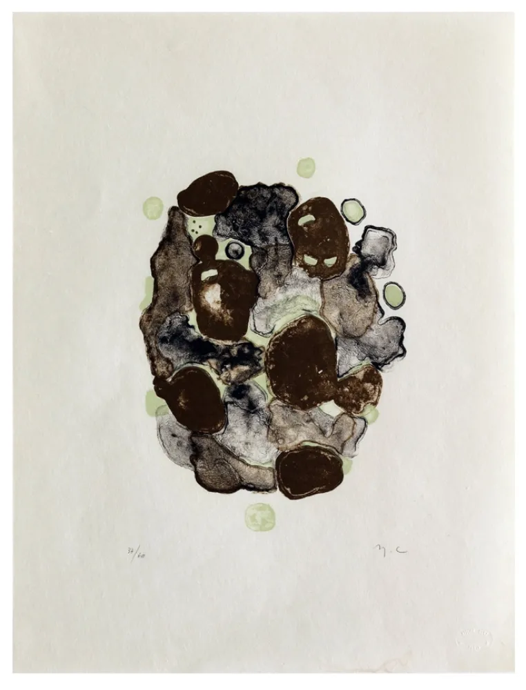 Lithografie Chaudouët - Lichens 2