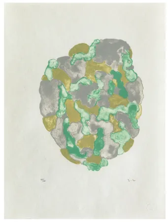 Lithografie Chaudouët - Lichens 4