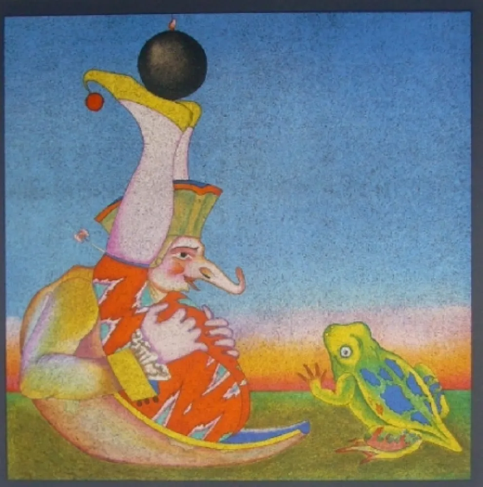 Lithografie Chemiakin - Suite Carnaval de Saint Petersbourg 6