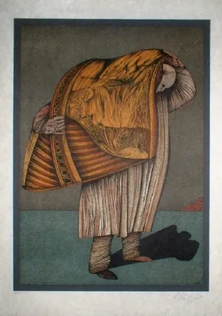 Lithografie Chemiakin - Ventre de Paris 11