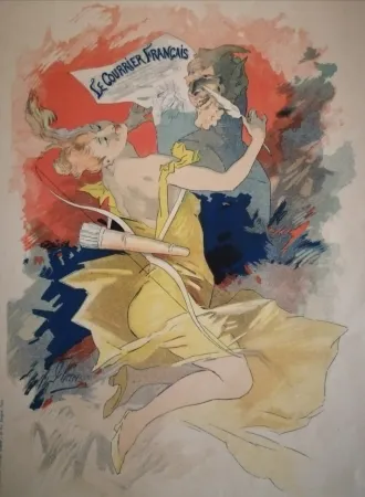 Lithografie Cheret - Le Courrier Français