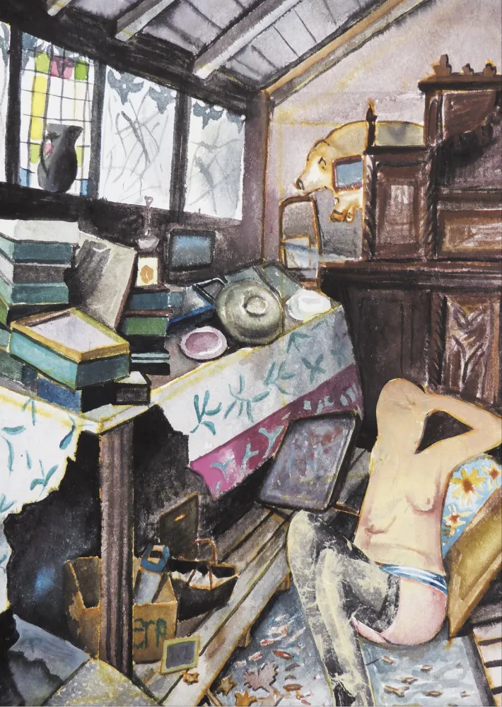 Digitale Print Cherkit - Nu (Collection Naked)