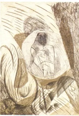 Ets En Aquatint Chia - B5