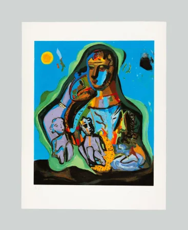 Ets En Aquatint Chia - Composizione