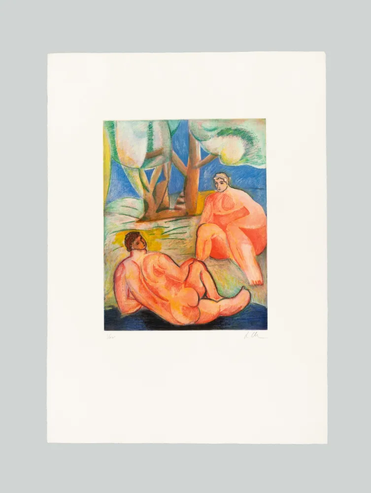 Ets En Aquatint Chia - Composizione