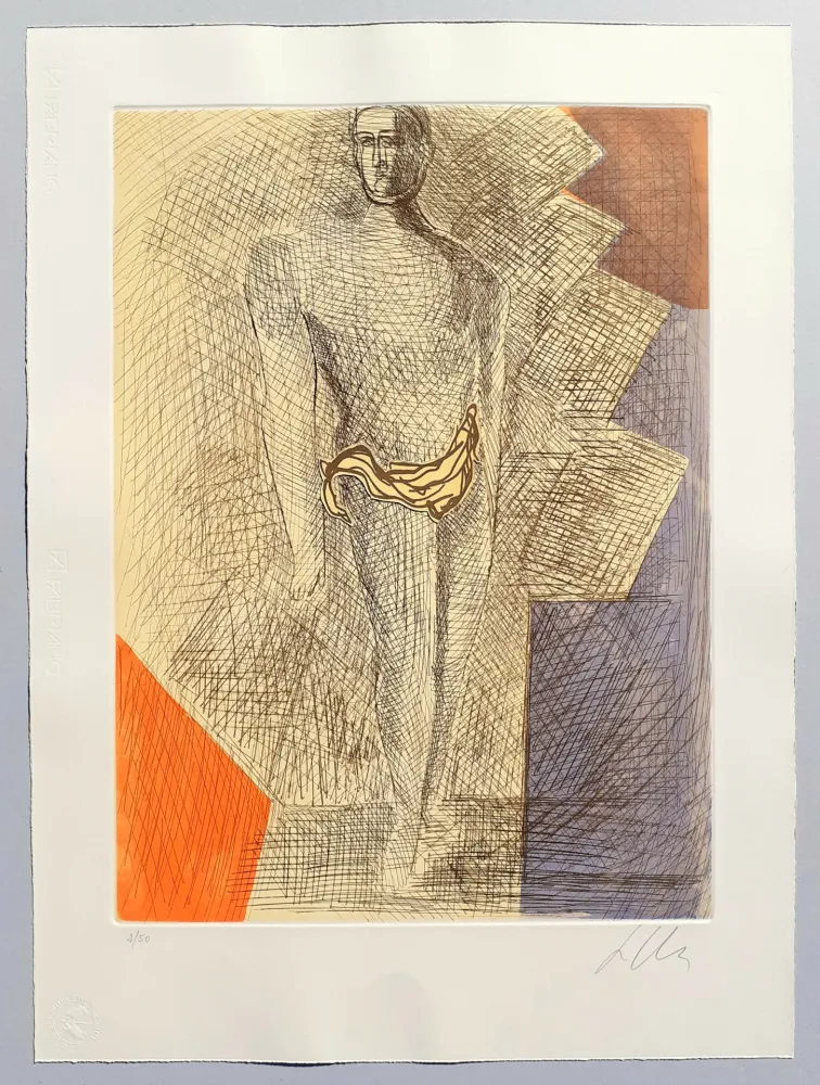 Ets En Aquatint Chia - Improvvisazioni su Leonardo (B)