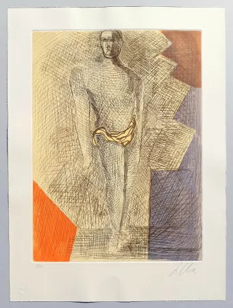 Ets En Aquatint Chia - Improvvisazioni su Leonardo (B)