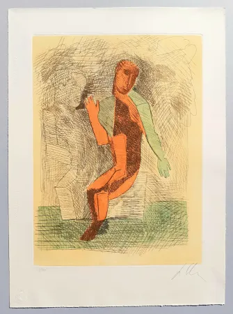 Ets En Aquatint Chia - Improvvisazioni su Leonardo (C)