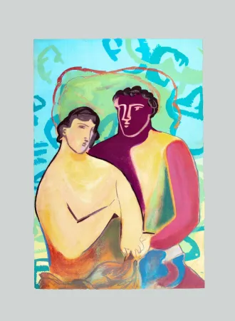 Zeefdruk Chia - Noi due