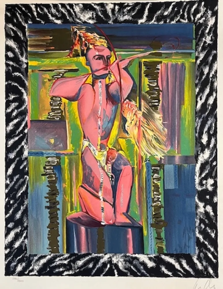 Lithografie Chia - Sin titulo ( la arquera )