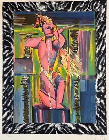 Lithografie Chia - Sin titulo ( la arquera )