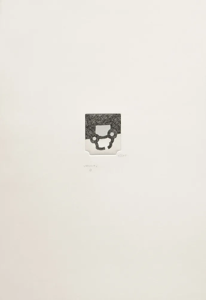 Lithografie Chillida - 12th anniversary of Galeria Joan Prats
