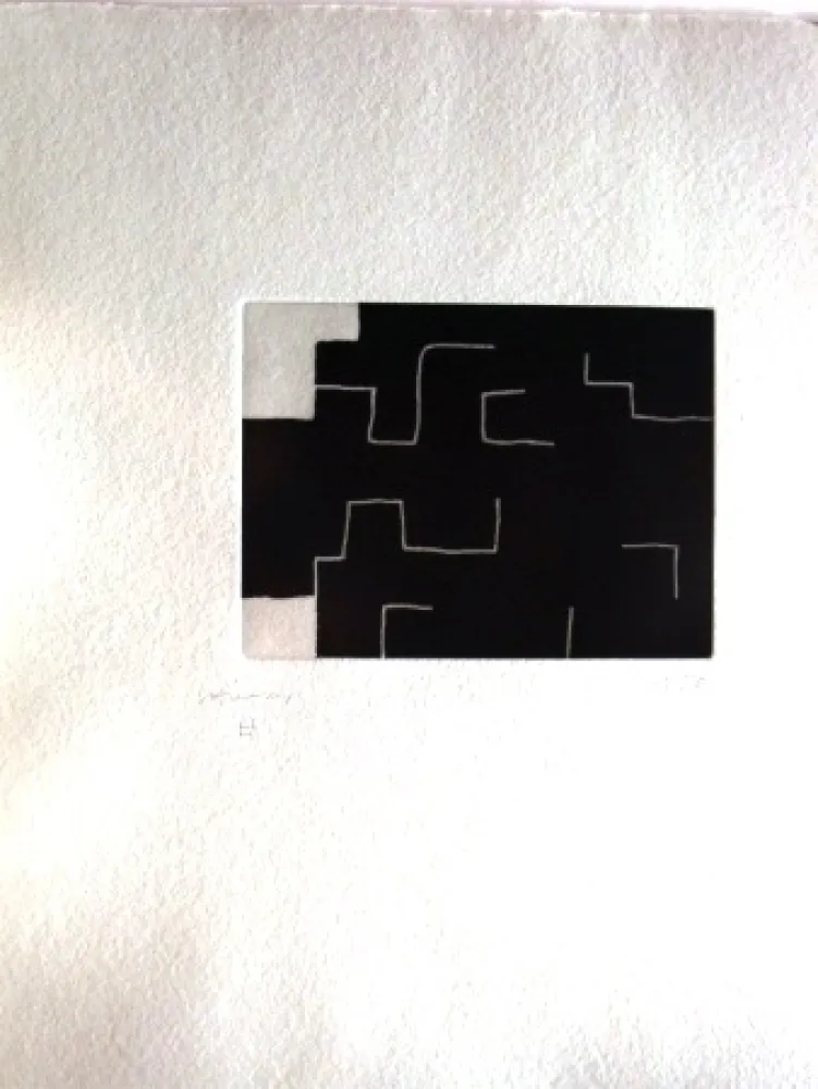 Ets En Aquatint Chillida - Abiagune