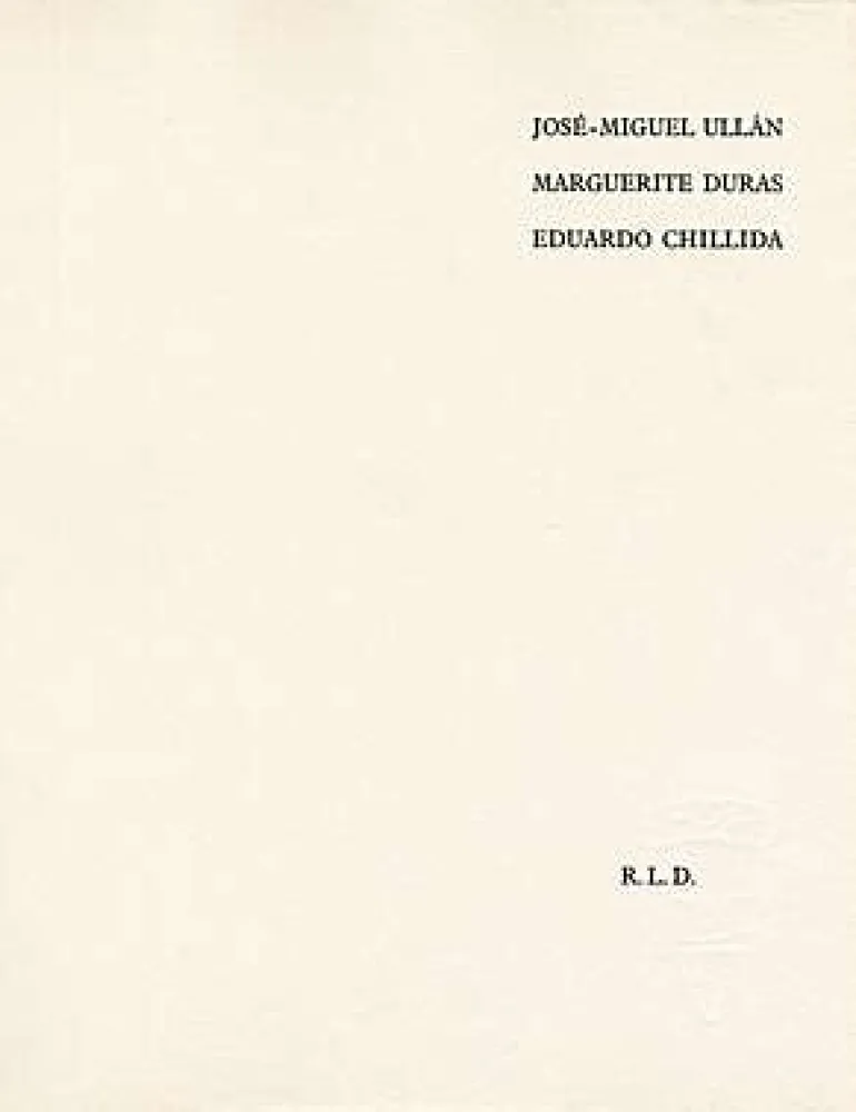 Geïllustreerd Boek Chillida - Adoración