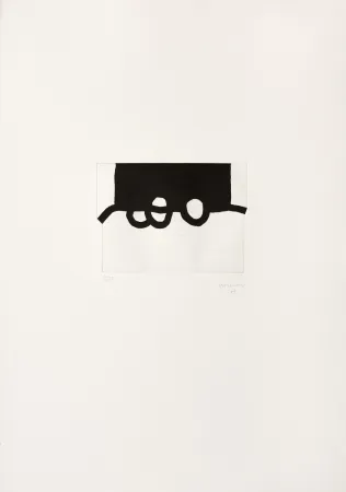 Gravure Chillida - Bikaina IV