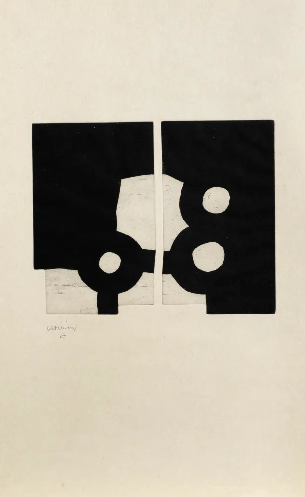 Ets En Aquatint Chillida - Bikaina XV