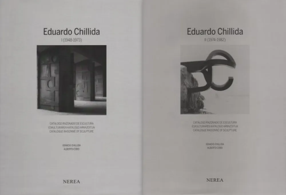 Geïllustreerd Boek Chillida - Catalogue raisonné of Sculpture 2 Volumes