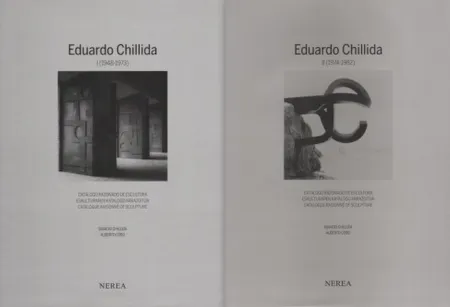 Geïllustreerd Boek Chillida - Catalogue raisonné of Sculpture 2 Volumes