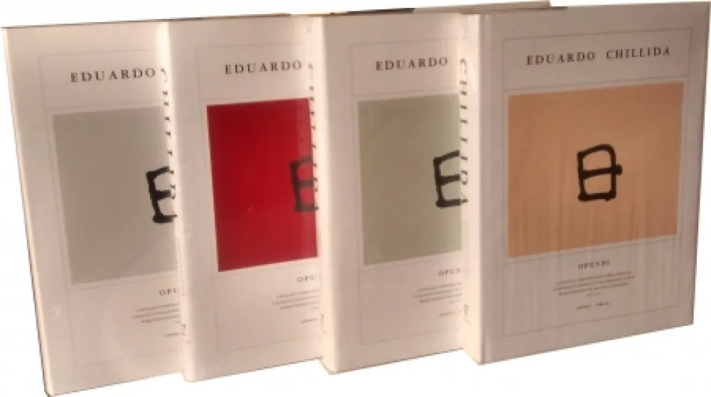 Geïllustreerd Boek Chillida - Chillida Opus 4 vol. Catalogue raisonné graphic work. 1959-2001