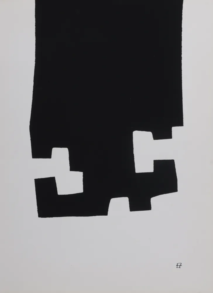 Lithografie Chillida - Composition abstraite, 1982