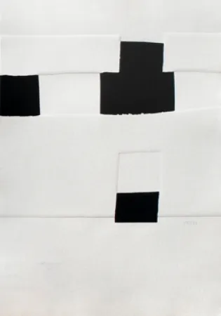 Zeefdruk Chillida - Composition pour les JO