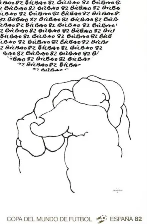 Lithografie Chillida - Coupe du Monde 82 - Espagne