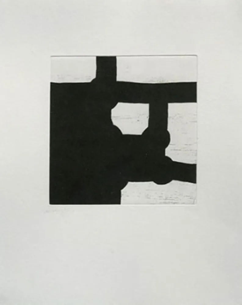 Ets En Aquatint Chillida - Eduardo Chillida