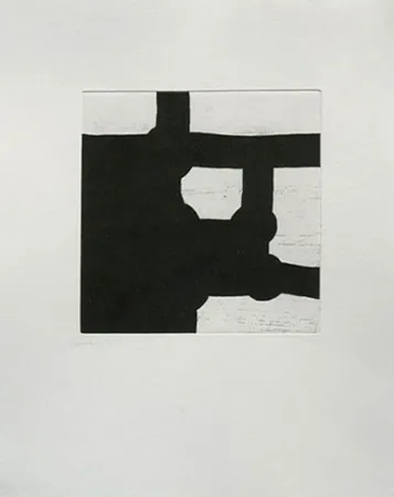 Ets En Aquatint Chillida - Eduardo Chillida