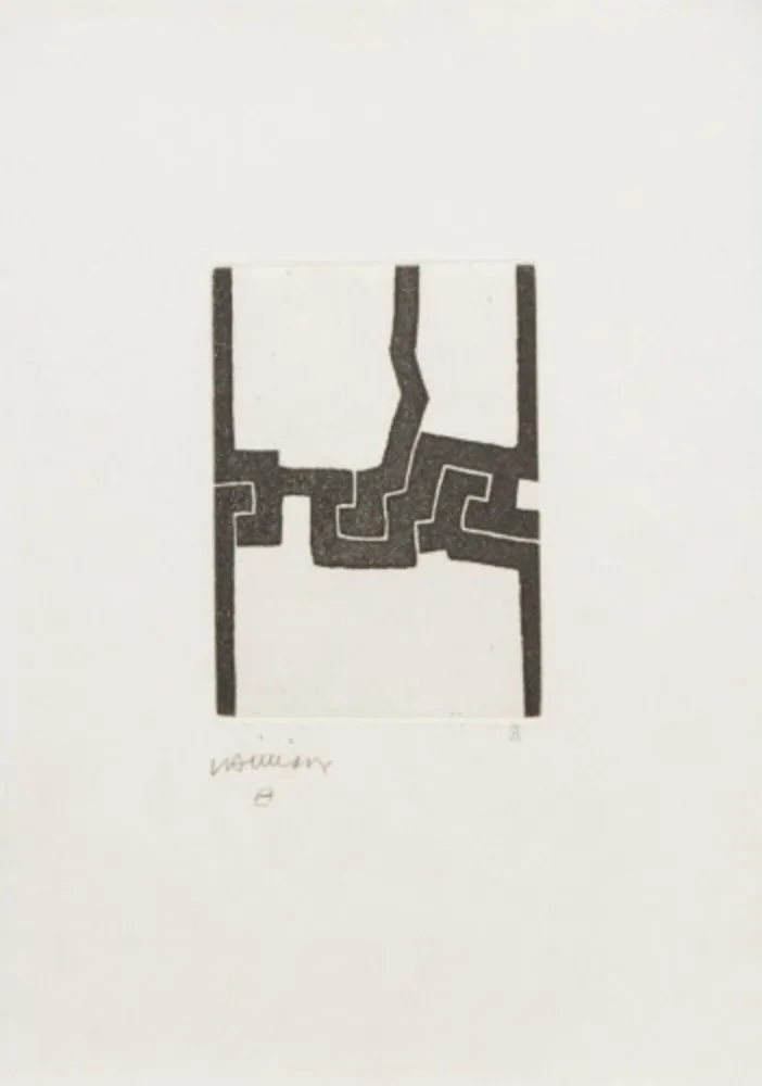 Gravure Chillida - Eintsu