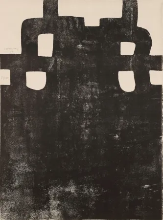 Lithografie Chillida - Gurutze Gorria III