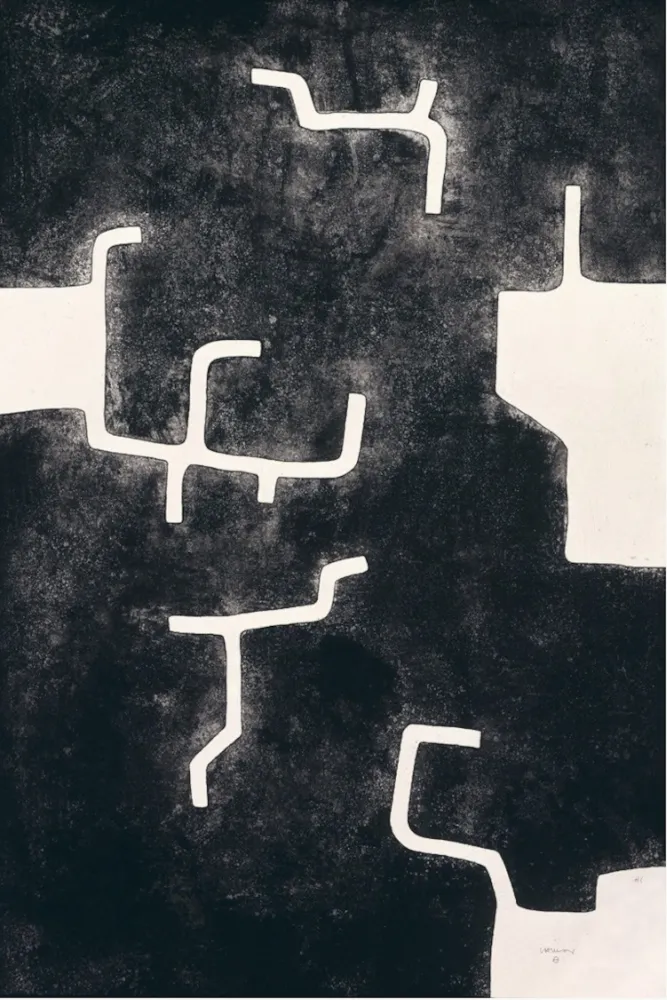 Ets En Aquatint Chillida - Homenaje a Aimé Maeght