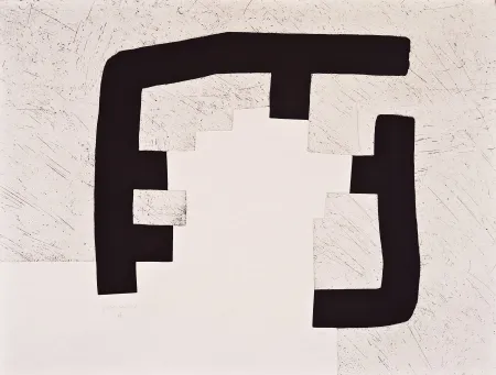 Ets En Aquatint Chillida - Homenaje a Heidegger