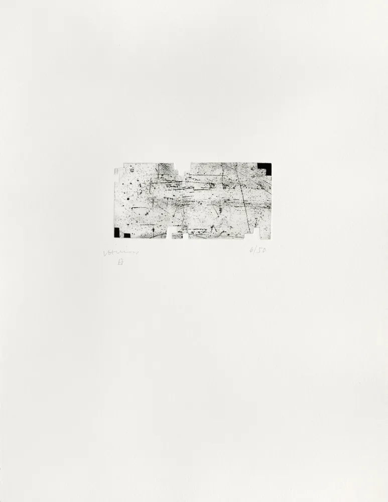 Gravure Chillida - Itsasoratu II 