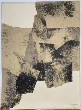 Lithografie Chillida - Lithographie signée et numérotée. 