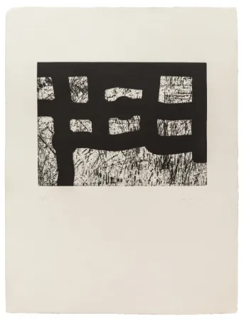 Ets En Aquatint Chillida - Médecin du monde