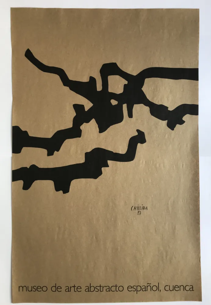 Poster Chillida - Museo de arte abstracto español I, Cuenca