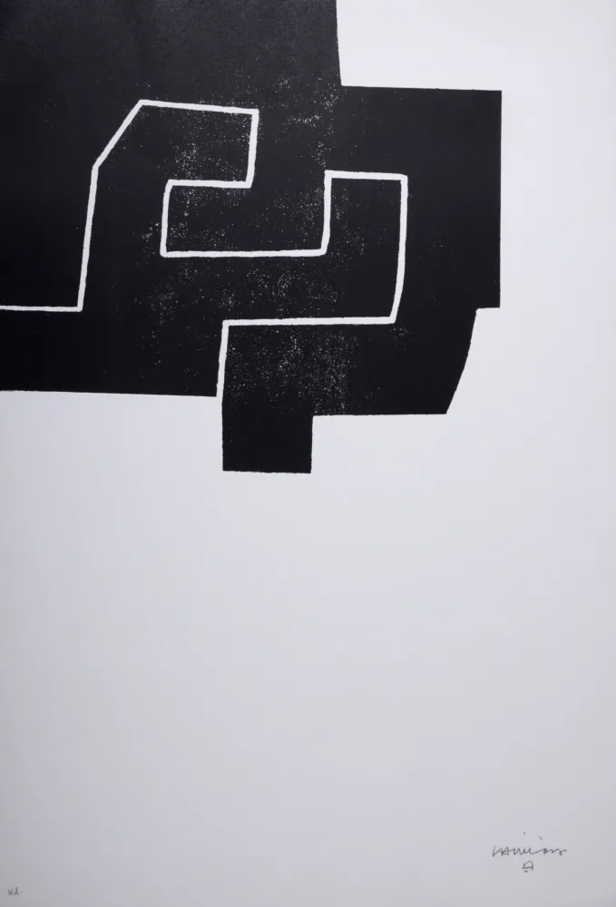 Lithografie Chillida - Nancy, 1972 - Hand-signed