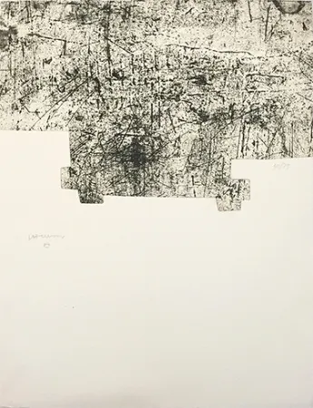 Ets En Aquatint Chillida - Sans titre