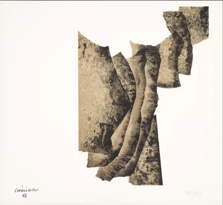 Lithografie Chillida - Sin titulo