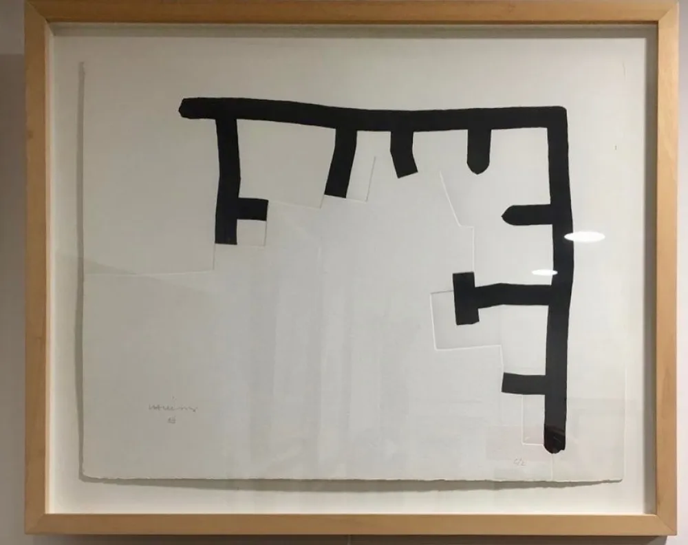 Aquatint Chillida - Untitled