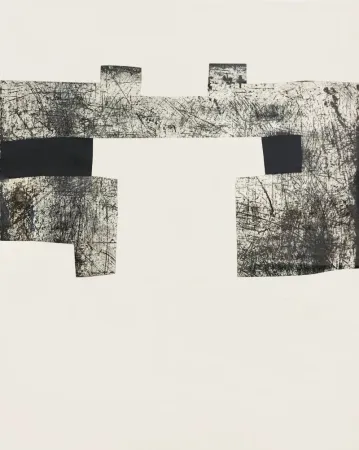 Ets En Aquatint Chillida - Untitled