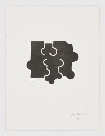Gravure Chillida - Untitled