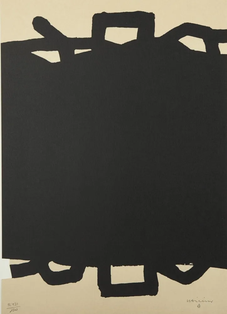 Lithografie Chillida - Untitled, ca.