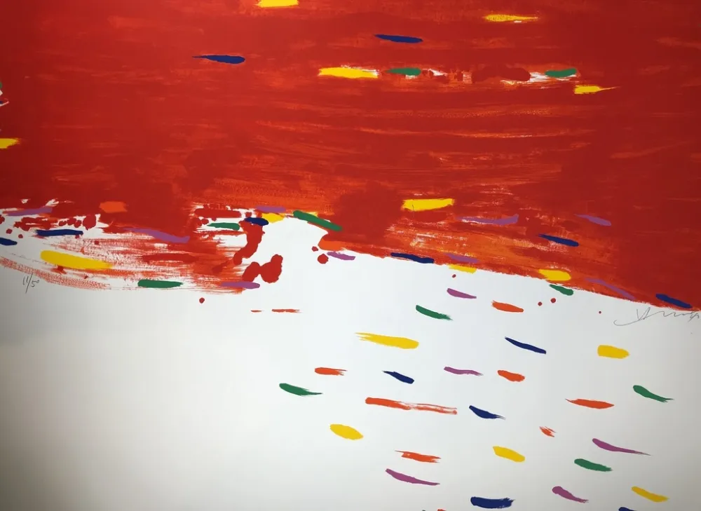 Zeefdruk Chin - Untiled