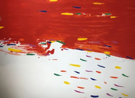 Zeefdruk Chin - Untiled