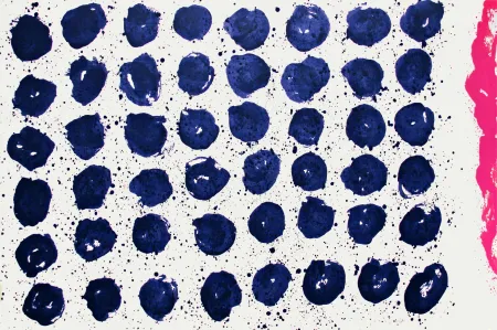 Zeefdruk Chin - Untitled